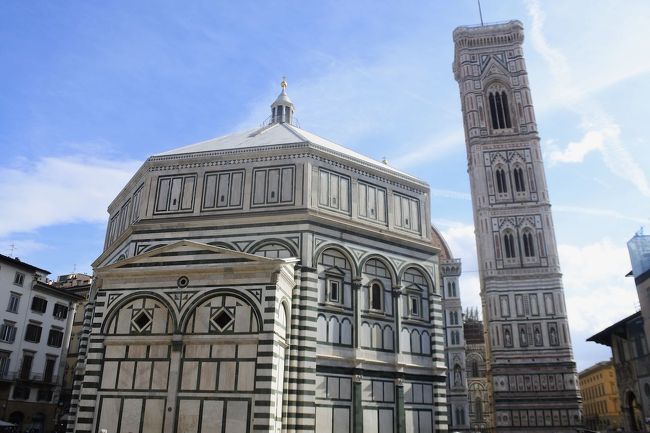 フィレンツェ芸術巡り⑤洗礼堂、ジョットの鐘楼