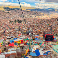 2020年1月 ウユニ塩湖直前！ボリビア・ラパスで絶景の空中散歩（ペルー・ボリビア・メキシコ１４日間周遊旅５）