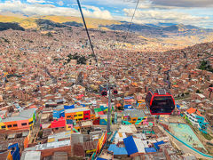 2020年1月 ウユニ塩湖直前！ボリビア・ラパスで絶景の空中散歩（ペルー・ボリビア・メキシコ１４日間周遊旅５）