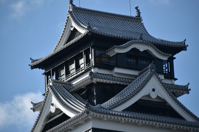 数年前に訳ありで完結できなかった九州旅行を、年末に敢行しました。福岡市で少しばかり郷愁に浸り、熊本県にある世界遺産、三角西港で知らなかったことを学んだ後、三日目は熊本市で修復中のお城を眺めて、小泉八雲について知りました。午後には「ゆふいんの森」という面白い列車で大分県の由布院に移動し、一日が終わりました。そんな一日を写真を交えてお話します。<br />(取捨選択の「エリア」という項目、二つの県は選べないのですよね?県をまたいだ旅行記の場合は、どうしたらいいのでしょう?)<br /><br />私達は日本に一時帰国するたびに、国内を小旅行しています。日本内外のその他の旅先については、どうぞ、こちらから:https://mirandalovestravelling.com/ja/<br />