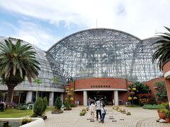 久しぶりの晴れ間に夢の島へ　南インド料理と熱帯植物園