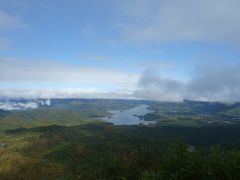 2020 福島県 父子２人旅～ 磐梯山 ～ 登山編 ～ 降りしきる小雨、でも最後は裏磐梯見通せた ～