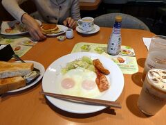 ０４．秋の東京ドームホテル1泊　デニーズ東京ドームシティ店の朝食