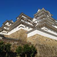 姫路城とあべのハルカス。天に向かって伸びる！