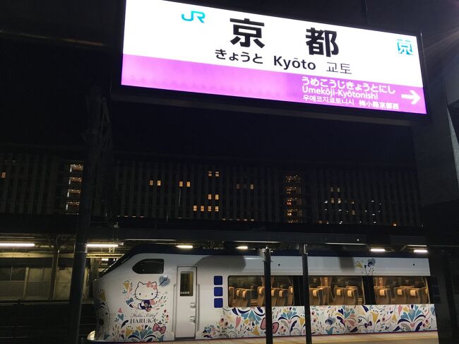 Go to トラベルと<br />どこでもドアきっぷ(JR西日本新幹線・特急乗り放題)<br />を使って<br />三泊四日の旅行に行ってきました。<br /><br />ロイヤルツインホテル京都<br />嵐山<br />トロッコ列車<br />トロッコ亀岡駅<br />JR馬堀駅