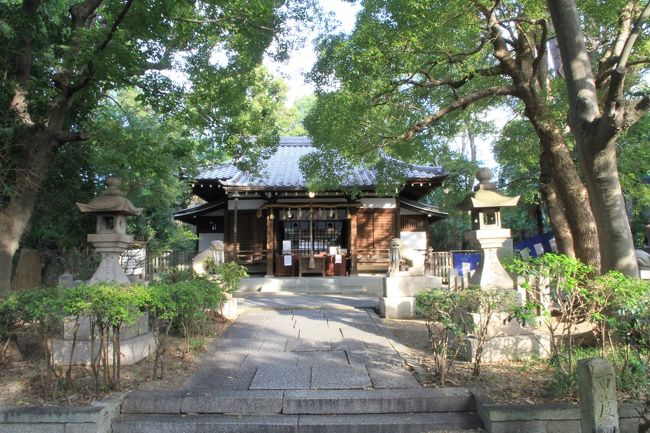 安居神社　真田幸村戦死の地<br /><br />真田幸村は大阪夏の陣の時、徳川家康の軍勢と戦い、この安居神社の建つ地で戦死したとされています。<br /><br />近くには四天王寺や一心寺、アベノハルカスがあり、交通量の多い国道に面していますがひっそりと佇むこじんまりとした神社です。<br />少彦名神、菅原道真を祭る古社です。<br /><br />