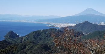 秋晴れの低山　伊豆の発端丈山－葛城山