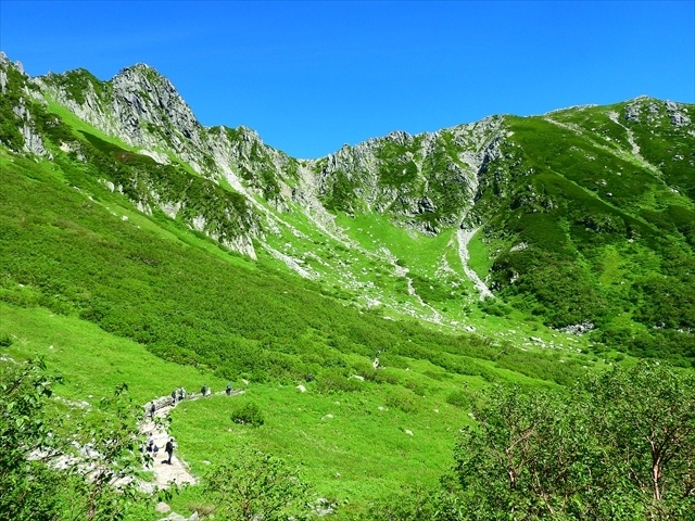 雨にたたられた御嶽山登山の翌日,木曽駒ヶ岳へ.昨日とはうって変わって晴天に恵まれ,本当に素晴らしい登山になりました.コロナで自粛の中ですが,さすがにこの日の木曽駒ヶ岳はすごい人出で,久し振りに「登山客」らしい人達を見ることが出来ました.昨日はほぼ何も見えなかった御嶽山もはっきりと見ることが出来,改めて昨日の悪天候を呪ったものでした.