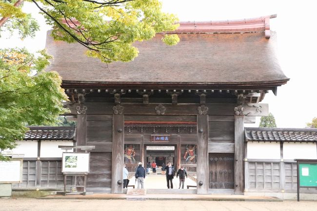 東北の名湯と紅葉巡りの旅　13/14（高岡大仏･瑞龍寺観光）