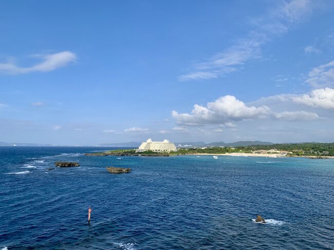 夫婦2人で車なしの沖縄旅行4泊5日_3日目（美ら海水族館・万座毛・アメリカンビレッジ）