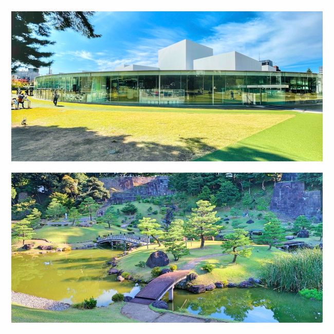 金沢での2日目、朝早くから街歩きを始めました。最初に訪れたのは、加賀藩の礎を築いた人物、前田利家とお松の方を祀る『尾山神社』。そして金沢城公園にある『玉泉院丸庭園』へ。次に日本三名園の一つ『兼六園』を訪れました。兼六園では様々な見どころを中心にお庭を散策し・・・<br /><br />その後、金沢で最も歴史がある神社『石浦神社』へ移動。朱色の鳥居が並ぶ参道を歩み、近くにある&quot;兼六園周辺文化の森&quot;で日本海側初の国立美術館として開館した『国立工芸館』などを見たあと、今回楽しみにしていた『金沢21世紀美術館』を訪問。垣根のない体験型の美術館を楽しみ、最後に『いしかわ生活工芸ミュージアム』を訪れました。<br /><br />加賀百万石の歴史が息づく金沢の美しい街並みを歩き、魅力的な文化施設も見学し、美味しい食文化も楽しむことができました。<br /><br />
