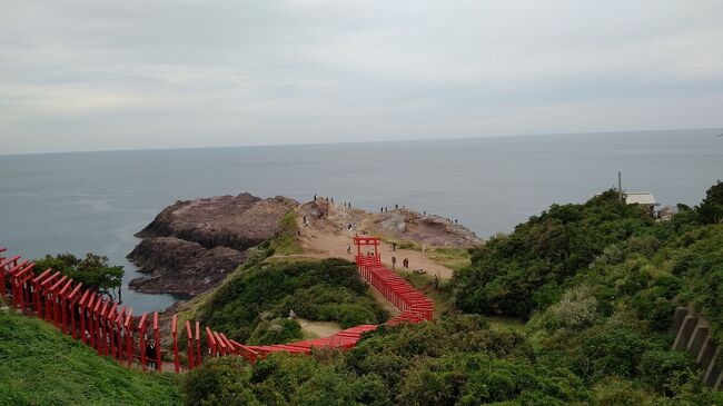 再びの厳島神社から山口県の元乃隅稲成神社へ向かいます。