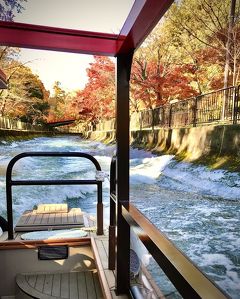 琵琶湖疎水船で紅葉狩り