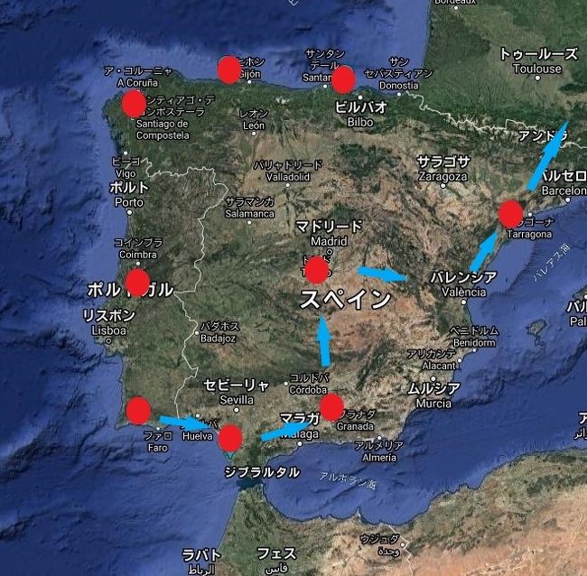 1984年夏、パリ発着、車にテントを積んで、イベリア半島を一周した旅の記録です。27泊28日、走行キロ数7,064キロ、全部テント泊です。<br />北スペインを大西洋沿いに西進、サンティアゴ・デ・コンポステーラから南に進路を変え、ポルトガルを縦断。アマルサン・デ・ペーラに12泊しました。<br /><br />「イベリア半島一周幕営旅行・上」からの続きです。<br /><br />コロナ騒ぎの影響で、過去の旅のブログが多くなっております。楽しい、面白い旅行ばかりです。ところが、4トラのシステムだと、昔の旅行をそのまま旅行日にすると、ブログの先頭に出てきません。ブログの数が多いと、自分でもどこにあるか分からなくなるとおっしゃっていたトラベラーもいました。かと言って更新日順に並べると、今度は単純な誤字訂正でも先頭になります。投稿日順にブログを表示できないのです。よって今回は表題に年を明記し、旅行日は最近のある日です。