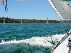 シドニーハーバーのヨットセーリングで初めてのクルー体験 (Yacht sailing in Sydney harbour)