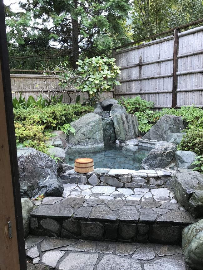 遅ればせながら、GoToTravelを使って東伊豆、翌日は下田へ行ってきました。一休から予約したのですが、東伊豆へ行こうと思い立ったのが、ちょっと遅かったため、泊まりたい宿がすでにとれませんでした。口コミなどを参考に選んだのが、河津にある「離れ家 石田屋」。初めての宿泊です。少々難ありましたが、のんびりしてきました。<br /> 一休からの予約だと、地域共通クーポンは、電子クーポンのみ。便利なんでしょうけど、使用できるところが少ないのが難点。翌日、下田東急ホテルのランチで使用しましたぁ。下田では、「おカネの切れ目が恋のはじまり」第4話のプチロケ地巡りを楽しみました。<br /> 宿泊費 49.500円→GoToTravel割引、一休即時払使用で<br /> 29,700円でした。<br /> おまけに地域共通クーポン7,000円も。<br /> ありがたいwww。<br /> でも財源は結局税金かと思うと……。<br /> と言いつつ、また使っちゃうけれどね。<br /><br />