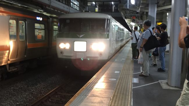 2018年夏の旅行記です。<br />大阪から東京へ戻る際には大垣からの「ムーンライトながら」を使いました。