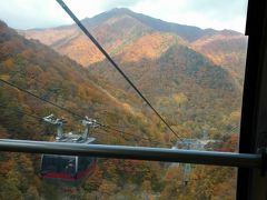 紅葉の水上温泉、谷川岳その１　谷川岳ロープウェイと水上高原ゴルフ