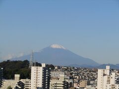 上倉田水神ヶ谷公園から見る富士山－2020年秋