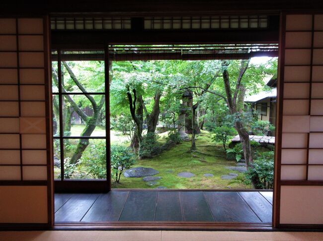 掘割周辺の散歩をしたあと、秋に特別公開をされている有鱗荘に入りました。<br />こちらは館内写真撮影禁止です。<br />ガラスでできた作品展などがありました。<br /><br /> その後は隣の大原家の代々の人が暮らした大原本邸に行きました。<br />母屋には入れませんでしたが、広い敷地内を歩き、離れ座敷から庭を眺めました。<br /><br />