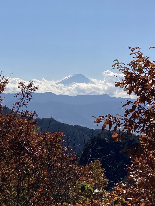 紅葉シーズン真っ盛りに昇仙峡に行ってきました。ロープウェイで山頂から見る富士山は素晴らしかったです。平日にもかかわらず結構な賑わいでした。