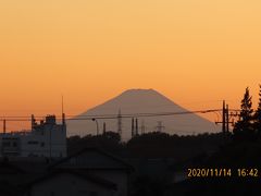 素晴らしかった夕焼け富士