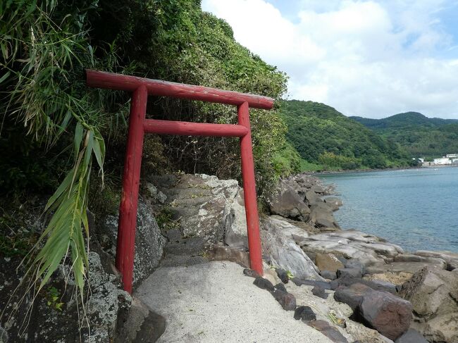 台風接近のため帰京を２日くりあげ、今晩鹿児島空港から帰らねばなりません。なので今日はタイトなスケジュール。<br />まずは帰省の用事を済ませ、鹿児島に移動してレストラン桷志田の黒酢ランチ。あとは妙見温泉に入って、少し姶良地区の観光して今日の最終便の予定。昨晩あわてて作った計画です。<br />しかし、宮崎から鹿児島は遠い。おまけに通行止めがあったりして計画より４０分の遅延。その後新しい道ができていて１５分ほど短縮されましたが、結局観光の最後が日没寸前になり暗くてちょっと残念。<br />夜になってやや風が出てきたようですが、普通に飛行機は飛び立ち、東京へ。<br />その後、台風はそれほど発達せず、やや拍子抜けだった由。まあ、相手は自然ですから、それはしかたなし。ですね。