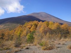 【軽井沢】小浅間山ハイキング　紅葉と火山風景