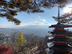富士山が見えるスポットを巡りながら①忍野八海　新倉山浅間公園