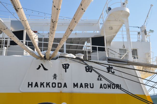 函館からの列車は新幹線が発着する新青森まで運行されるが、青森駅で途中下車することにした。