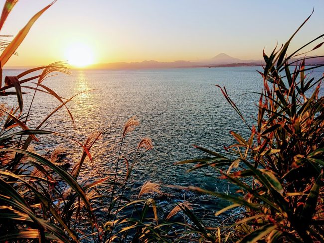 11月21日 三連休の初日、江ノ島に行って来ました。<br />きっかけはgo to eatがもうすぐ予算切れという報道がされ、あと一回くらいどこか行こうということで<br />急いで一休レストランで見つけた、江ノ島そばのイタリアン「クラリタ ダ マリッティマ」を予約したことがきっかけです。<br />「クラリタ ダ マリッティマ」は目の前を江ノ電が走り抜ける、三浦野菜や相模湾魚介類を使った、丁寧な職人技といった感じのかなり美味しいレストランでした。<br /><br />食後は、腰越で生しらすを買って、江ノ島に渡り、神社巡りをして、きれいなサンセットを見て帰ってきました。