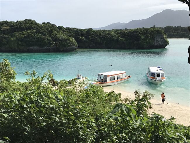 10月にGOTOトラベル利用で五島列島に行ってきた。そのお得なお値段に気をよくして、ＪＴＢ「たびものがたり」パンフレットを熟読。これから本格的な冬に向かって季節性インフルエンザの流行とともにコロナウイルス感染は拡大していくとの予想もあり、出かけるなら今しかない！と、先月の島めぐりに続いて、この時期まだ暖かい南の島に行ってきました。<br />（旅行に行くことができた、ぎりぎりセーフの時期でした。このあと12月1月とコロナウイルスは猛威を振るい首都圏は危機的状況になってしまうのでした。）<br /><br />【往復直行便利用　　八重山５島周遊　４日間】<br />１日目　羽田→『石垣島』　石垣島鍾乳洞　ホテル<br />２日目　『西表島』マングローブクルーズ・水牛車で海を渡り『由布島』亜熱帯植物園・『小浜島』シュガーロード・展望台・『竹富島』水牛車で集落見学<br />３日目　石垣島観光（川平湾・石垣やいま村・石垣焼窯元・みんさー工芸館）<br />４日目　石垣島バンナ展望台　石垣島空港→羽田<br />ホテルは３泊とも　フサキビーチリゾートホテル<br />地域共通クーポンは二人で30000円。使い切れるかな～