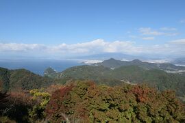 秋の伊豆旅♪　Vol.11　☆伊豆の国パノラマパーク：紅葉の山と青い駿河湾♪