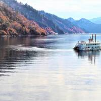 初めての新潟グルメ旅　②紅葉真っ只中の奥只見湖遊覧船と地域共通クーポンを使って新潟グルメを楽しもう！！