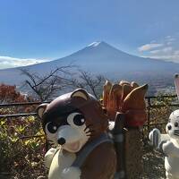 河口湖の旅①(富士山パノラマロープウェイ・音楽と森の美術館・もみじ回廊）