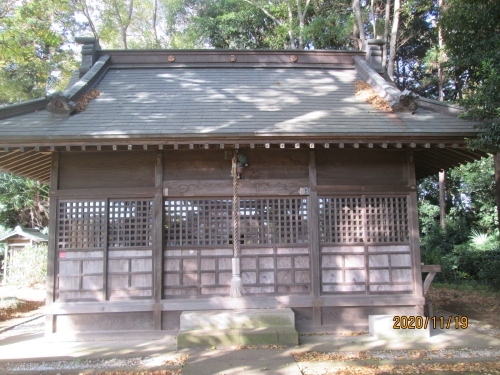 流山市の上新宿・八坂神社・流山１００か所めぐり（３１）・石仏