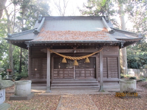 流山市の南・神明神社・流山１００か所めぐり（３４）・石仏