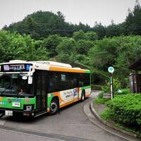 ［秘境！路線バス乗り継ぎ旅　２日目：前編］　都営バス「早稲田自動車営業所・青梅支所①」と食堂はちのこ「スタミナどんぶり」