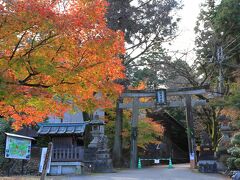 大瀧神社、胡宮神社の紅葉