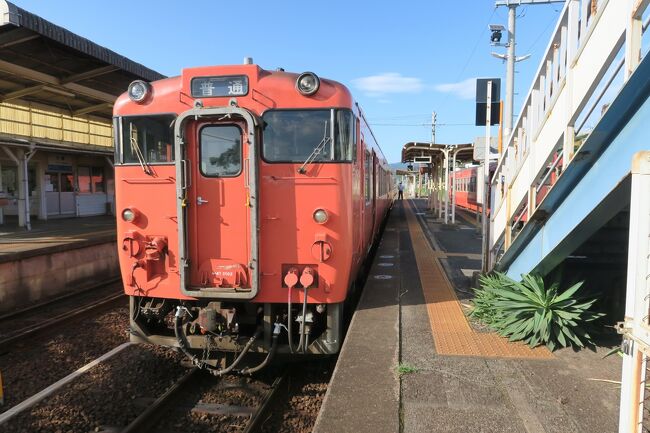 20年ぶりの青春18きっぷ　首都圏から九州まで　4日目　島根県から山陰本線経由で福岡県まで