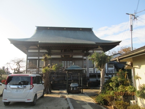 流山市の西平井・本覚寺・流山１００か所めぐり（８５）・石仏