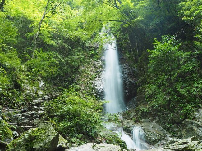 東京都内で涼しい場所を求めて、自然が残る檜原村、あきる野市へドライブへ行きました。<br /><br />払沢の滝<br />↓<br />秋川渓谷、石舟橋