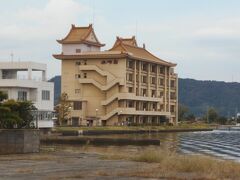 東郷湖へ