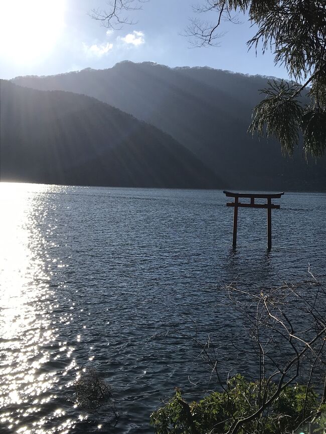 箱根神社、芦ノ湖プリンス、九頭竜神社に行きました。