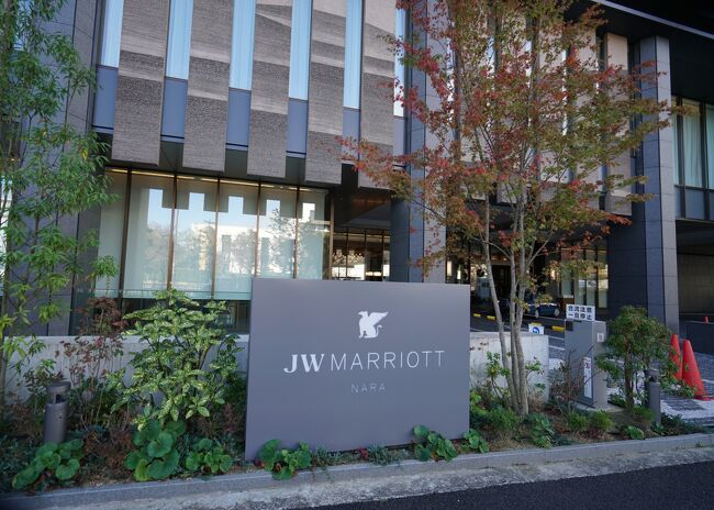 奈良では、今年開業したばかりのJWマリオットホテル奈良に宿泊をしました。Go Toトラベルを利用し、3連休の直前でなんとか予約が取ることができました。(1泊朝食なし 大人 52,400円×2名)<br />お部屋、お食事(ルームサービス&朝食)、スタッフの方々のサービスどれもとても素晴らしく、心地よい滞在ができました。<br />ジムやプールもありましたが、へとへとで利用できず残念。<br />奈良2日目、今回の旅行、特にスケジュールは決めてなかったのですが、ともちゃんが見たがっていた大仏(東大寺)とずっと、妹が行きたがって(見たがって)いた浄瑠璃寺だけは、目的地としていました。<br />まずは、浄瑠璃寺に向かいます。<br />