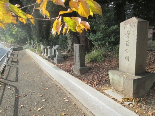 流山市の名都借・香取神社・流山１００か所めぐり（９４）・石仏