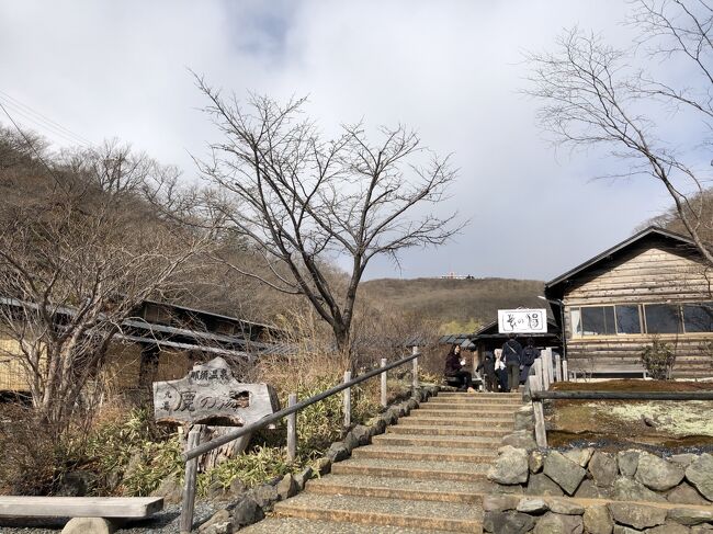 何かの雑誌で鹿の湯の記事を見て、行ってみたかった場所。何と鹿の湯は1300年の歴史があるそうです。松尾芭蕉も立ち寄ったとか。<br />那須温泉の白濁の硫黄泉はとっても癒されます。<br />宿泊した松川屋は鹿の湯源泉で、お湯は最高でした！<br />鹿の湯も歴史を感じるスポットで良い感じでした。<br />