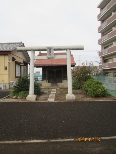 流山市の前平井・八坂神社・再開発移転