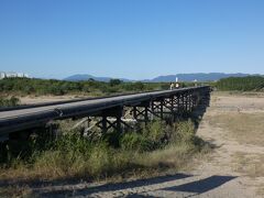 京都 八幡 上津屋流れ橋(Kozuya Floating Bridge, Yawata, Kyoto, JP)