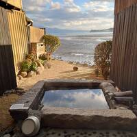 冬のドライブ　竹崎蟹御殿と諫早堤防道路